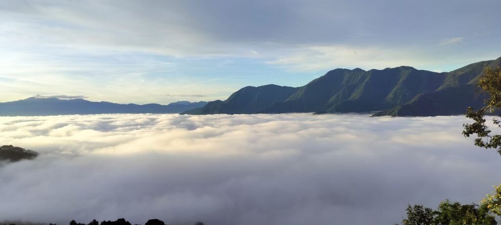 view from silauto view resort, resort near kalupande danda, switzerland park, Kathmandu, Nepal.