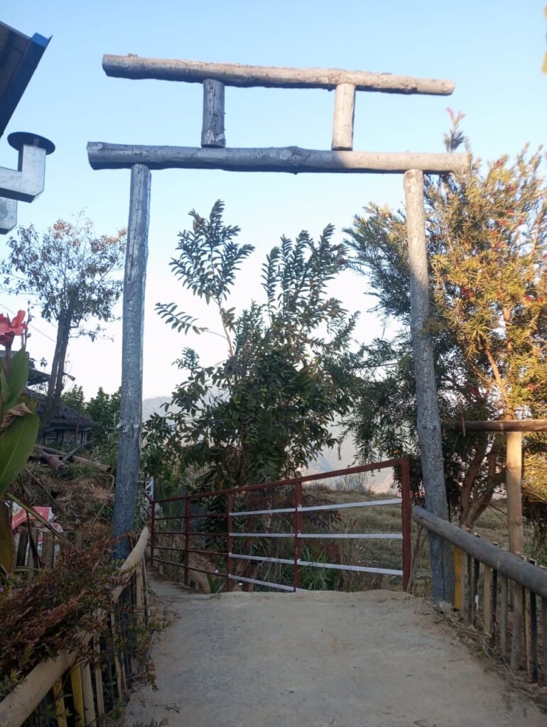 image of main gate of silauto view resort
